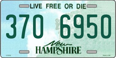 NH license plate 3706950