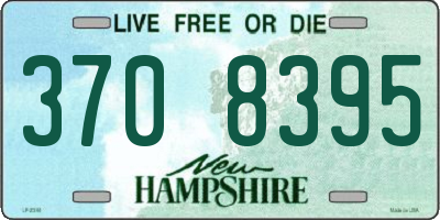 NH license plate 3708395