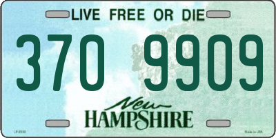 NH license plate 3709909