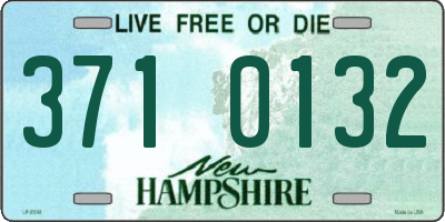 NH license plate 3710132