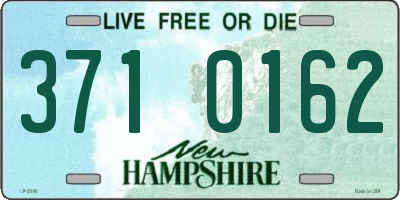 NH license plate 3710162