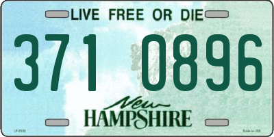 NH license plate 3710896