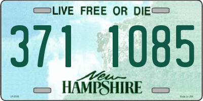 NH license plate 3711085