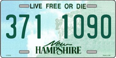NH license plate 3711090