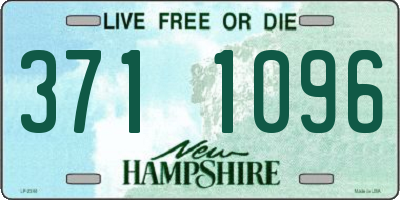 NH license plate 3711096