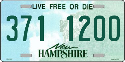 NH license plate 3711200