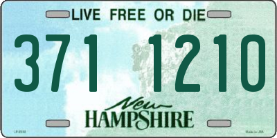 NH license plate 3711210