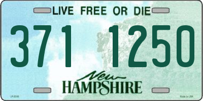 NH license plate 3711250