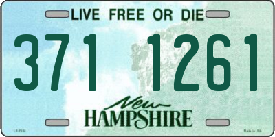 NH license plate 3711261