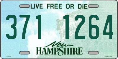 NH license plate 3711264