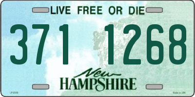 NH license plate 3711268