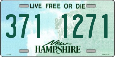 NH license plate 3711271