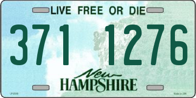 NH license plate 3711276