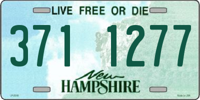 NH license plate 3711277