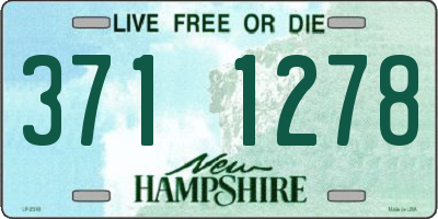 NH license plate 3711278