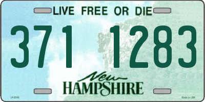 NH license plate 3711283