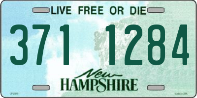 NH license plate 3711284