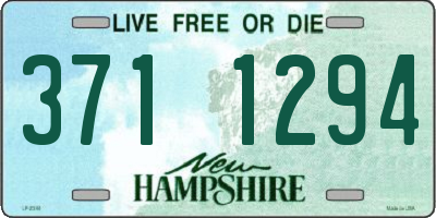 NH license plate 3711294