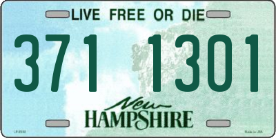 NH license plate 3711301
