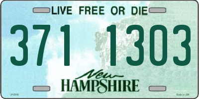 NH license plate 3711303