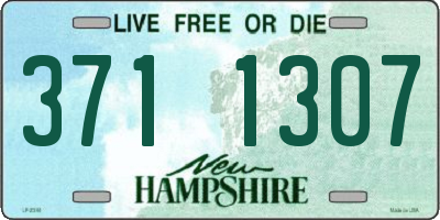 NH license plate 3711307