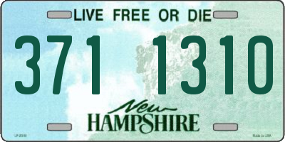 NH license plate 3711310
