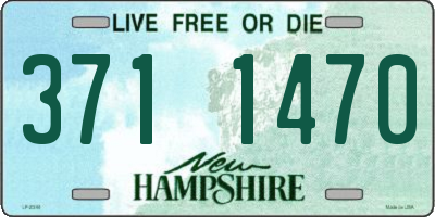 NH license plate 3711470