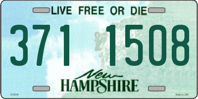 NH license plate 3711508