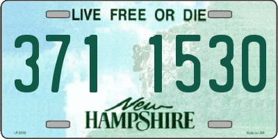 NH license plate 3711530