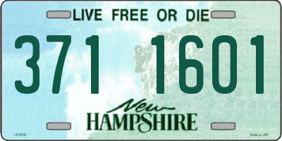 NH license plate 3711601
