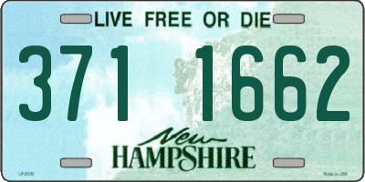 NH license plate 3711662