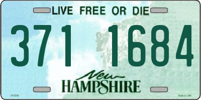 NH license plate 3711684