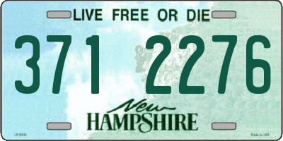 NH license plate 3712276
