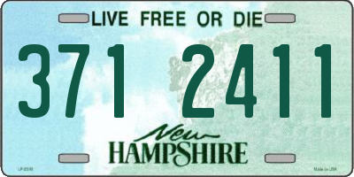 NH license plate 3712411