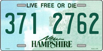 NH license plate 3712762