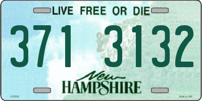 NH license plate 3713132