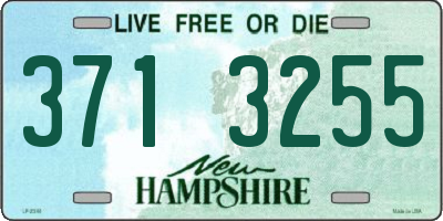 NH license plate 3713255