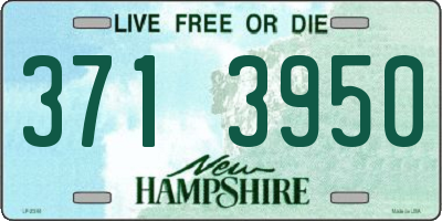 NH license plate 3713950