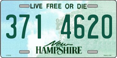 NH license plate 3714620