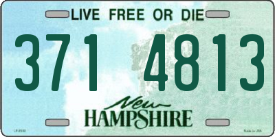 NH license plate 3714813