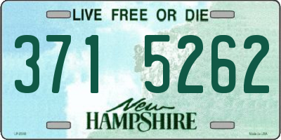 NH license plate 3715262