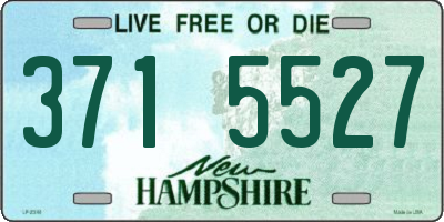 NH license plate 3715527
