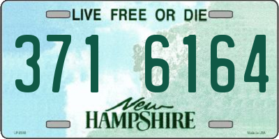 NH license plate 3716164