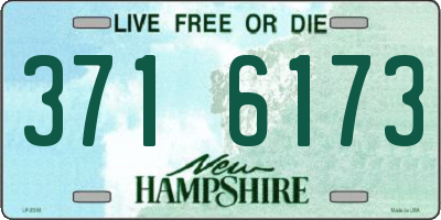 NH license plate 3716173