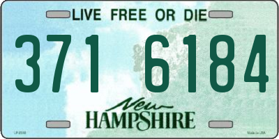 NH license plate 3716184