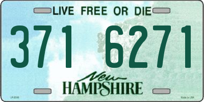 NH license plate 3716271