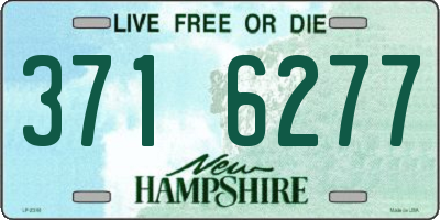 NH license plate 3716277