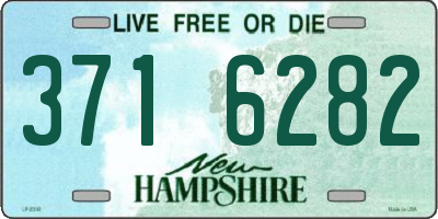 NH license plate 3716282