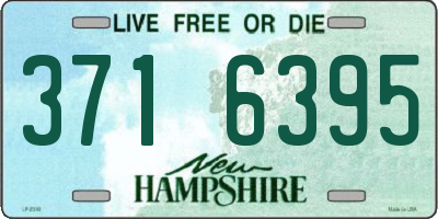 NH license plate 3716395