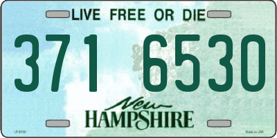 NH license plate 3716530